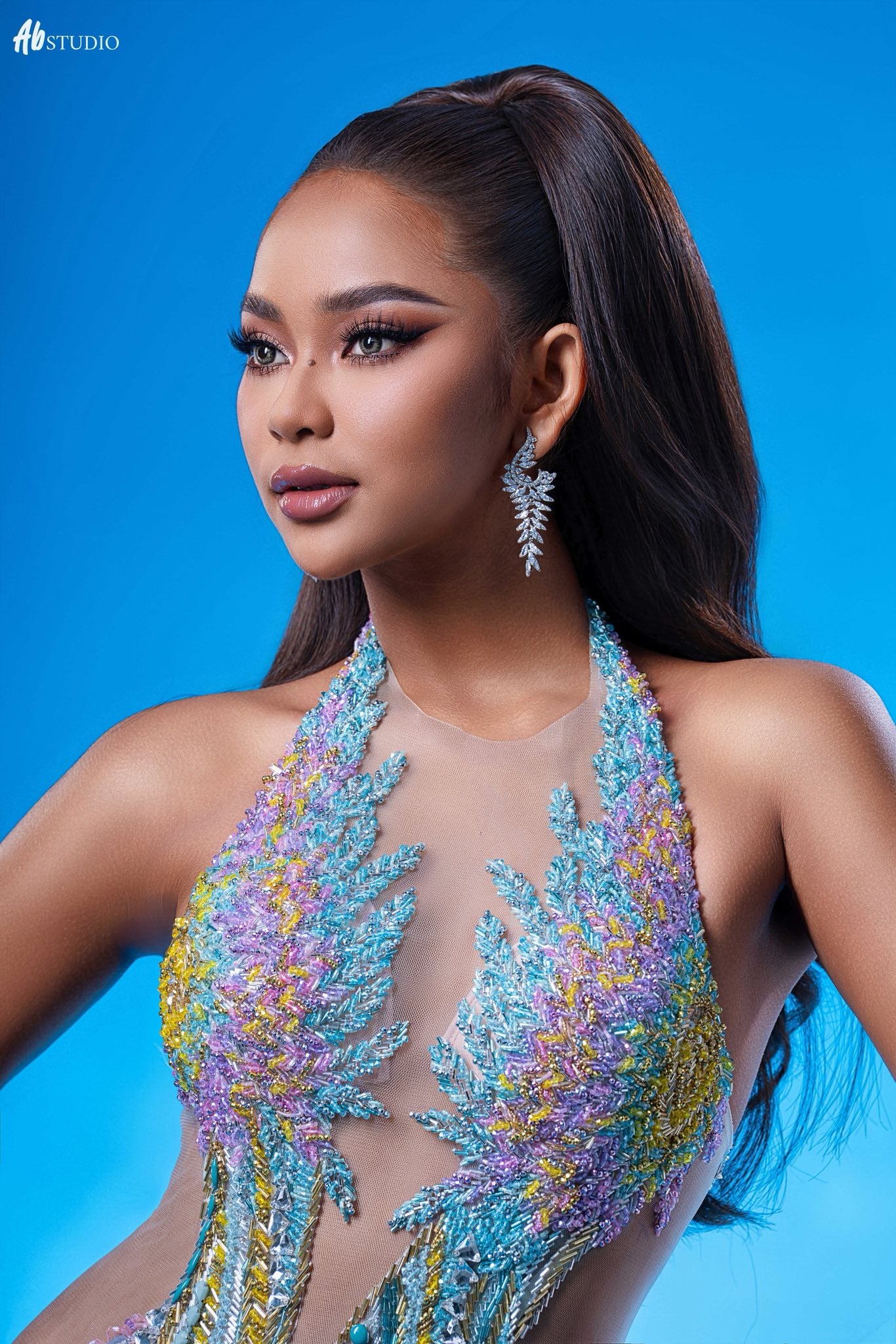 The Rainbow Phoenix Gown