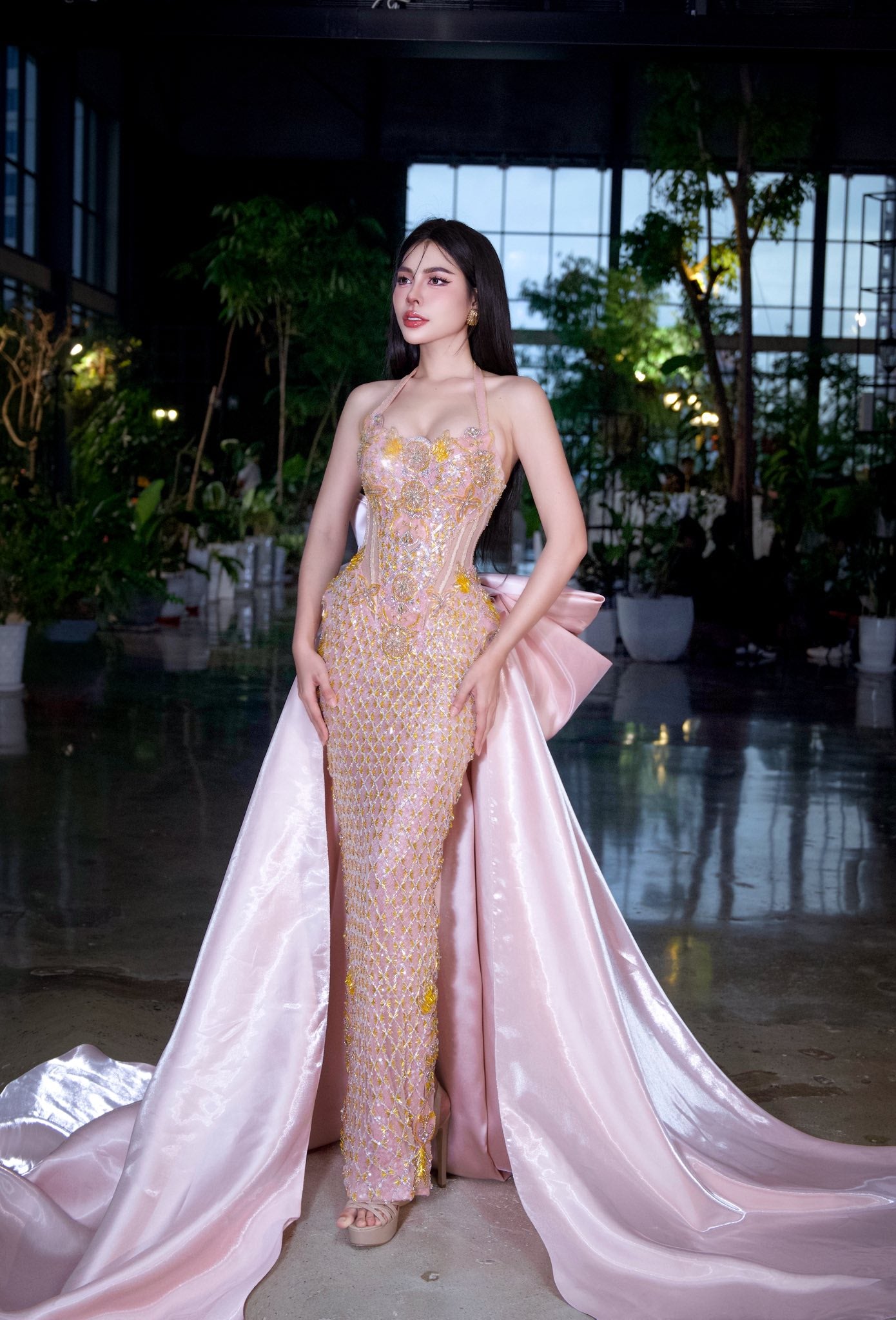 Rosé Gold Elegance Gown