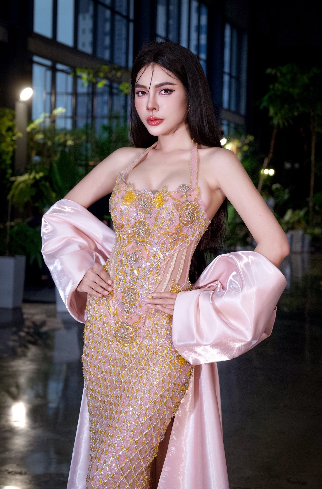 Rosé Gold Elegance Gown
