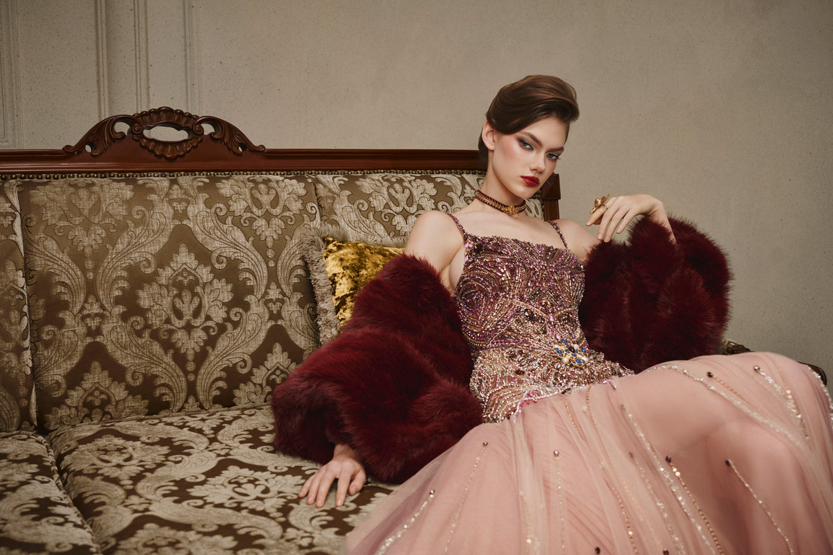 LOOK 9 — Scarlet Rose