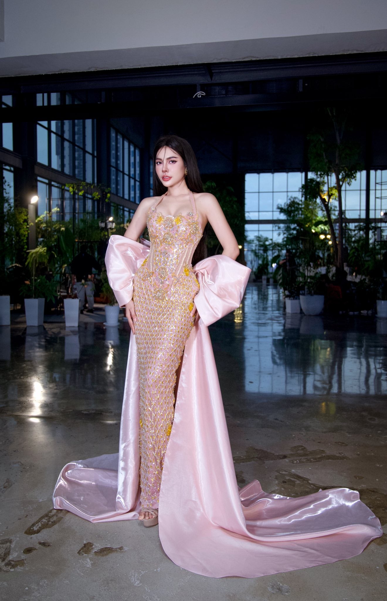 Rosé Gold Elegance Gown