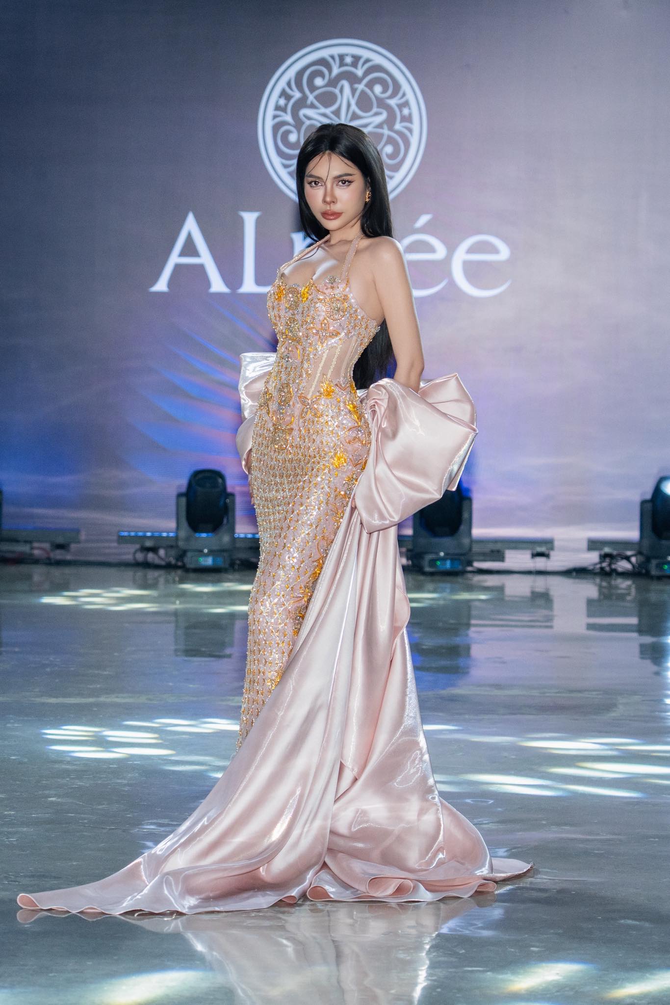 Rosé Gold Elegance Gown