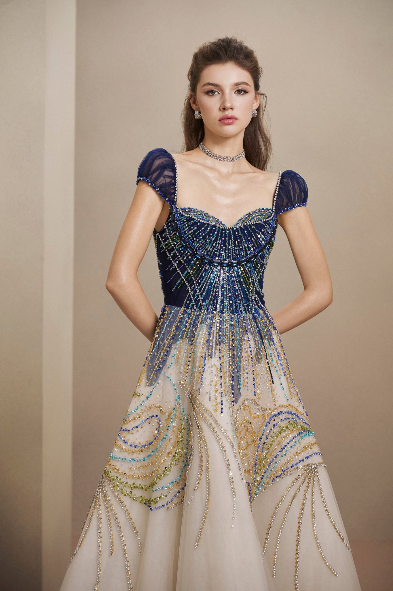 LOOK 2: Celestial Dream Gown