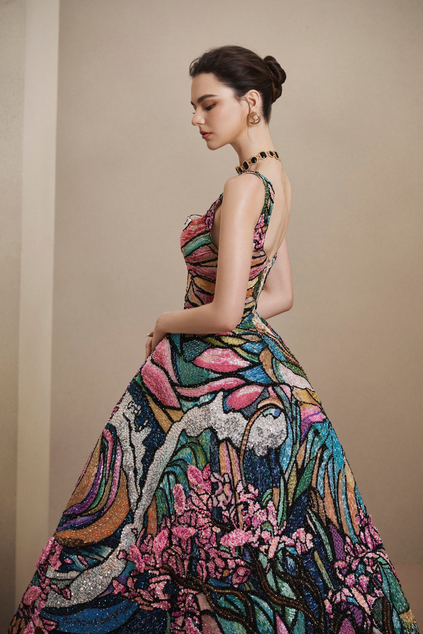 LOOK 4: Blossom Mosaic