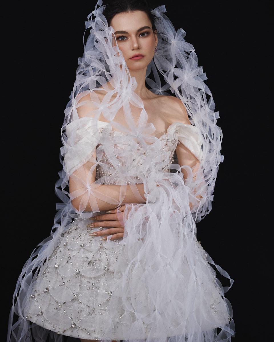 LOOK 9: Moonlit Blossom