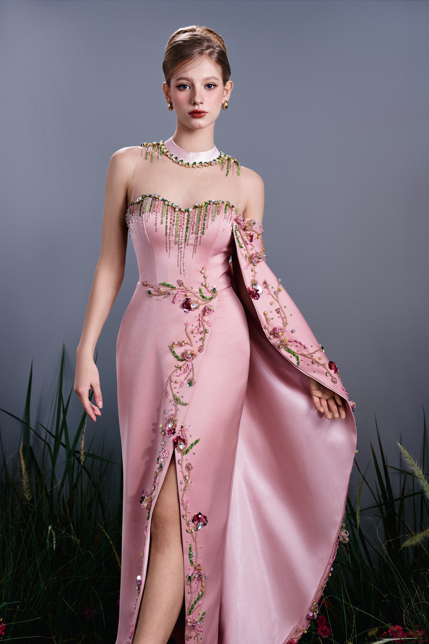 LOOK 6: Blush Heritage