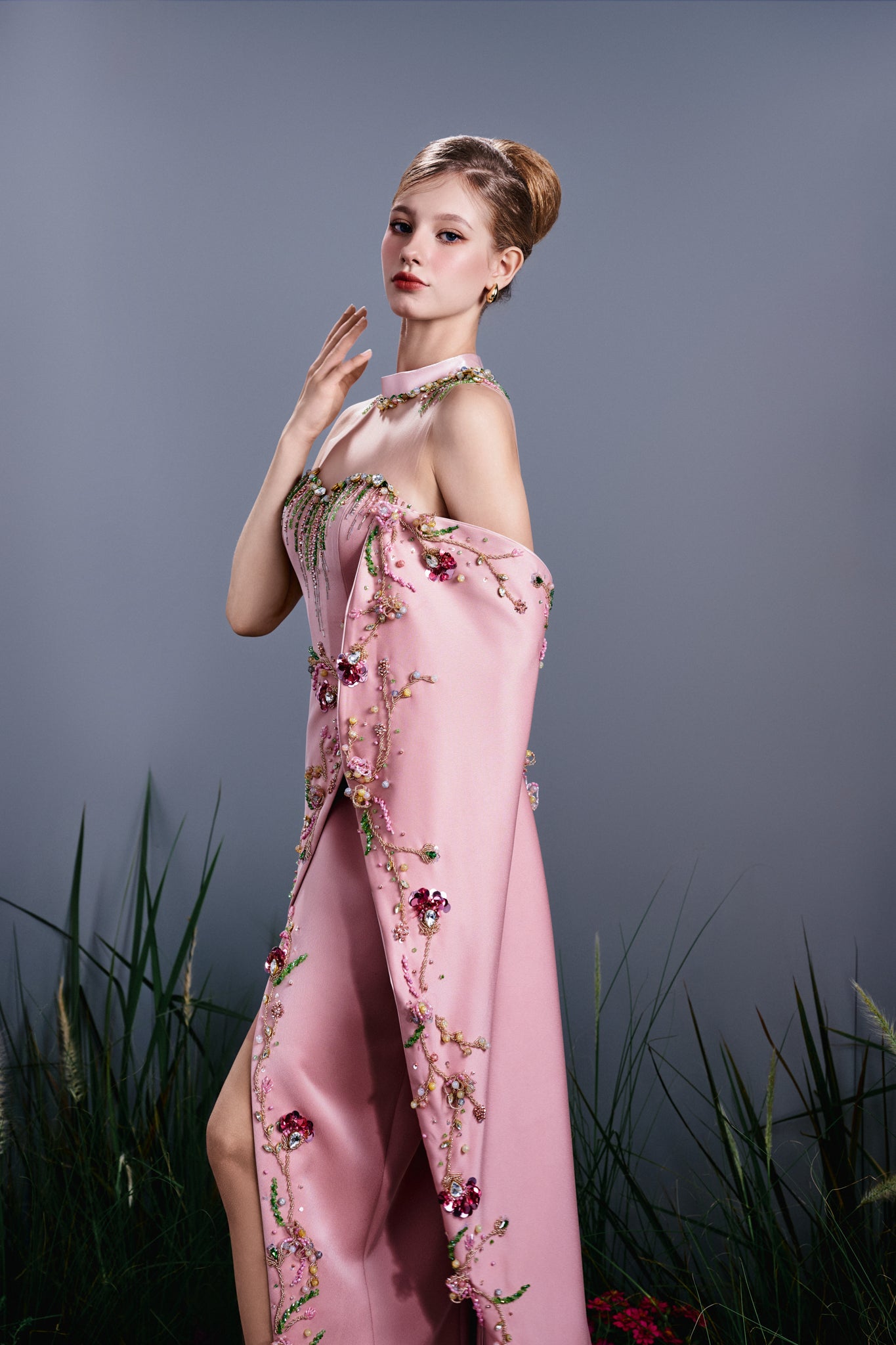 LOOK 6: Blush Heritage