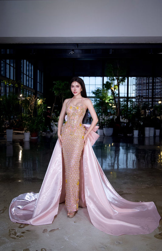 Rosé Gold Elegance Gown