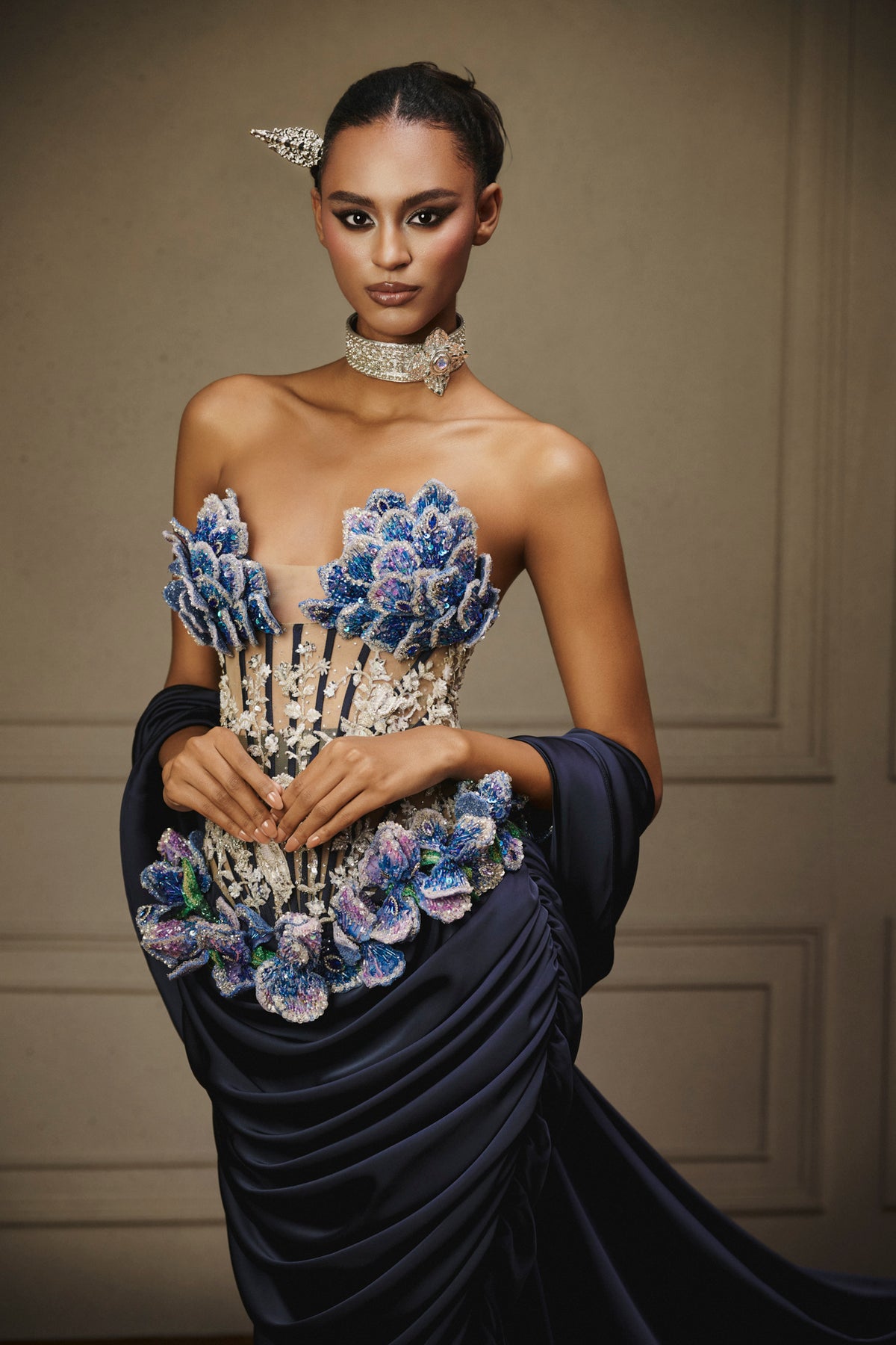 LOOK 7 — Jardin de Saphir