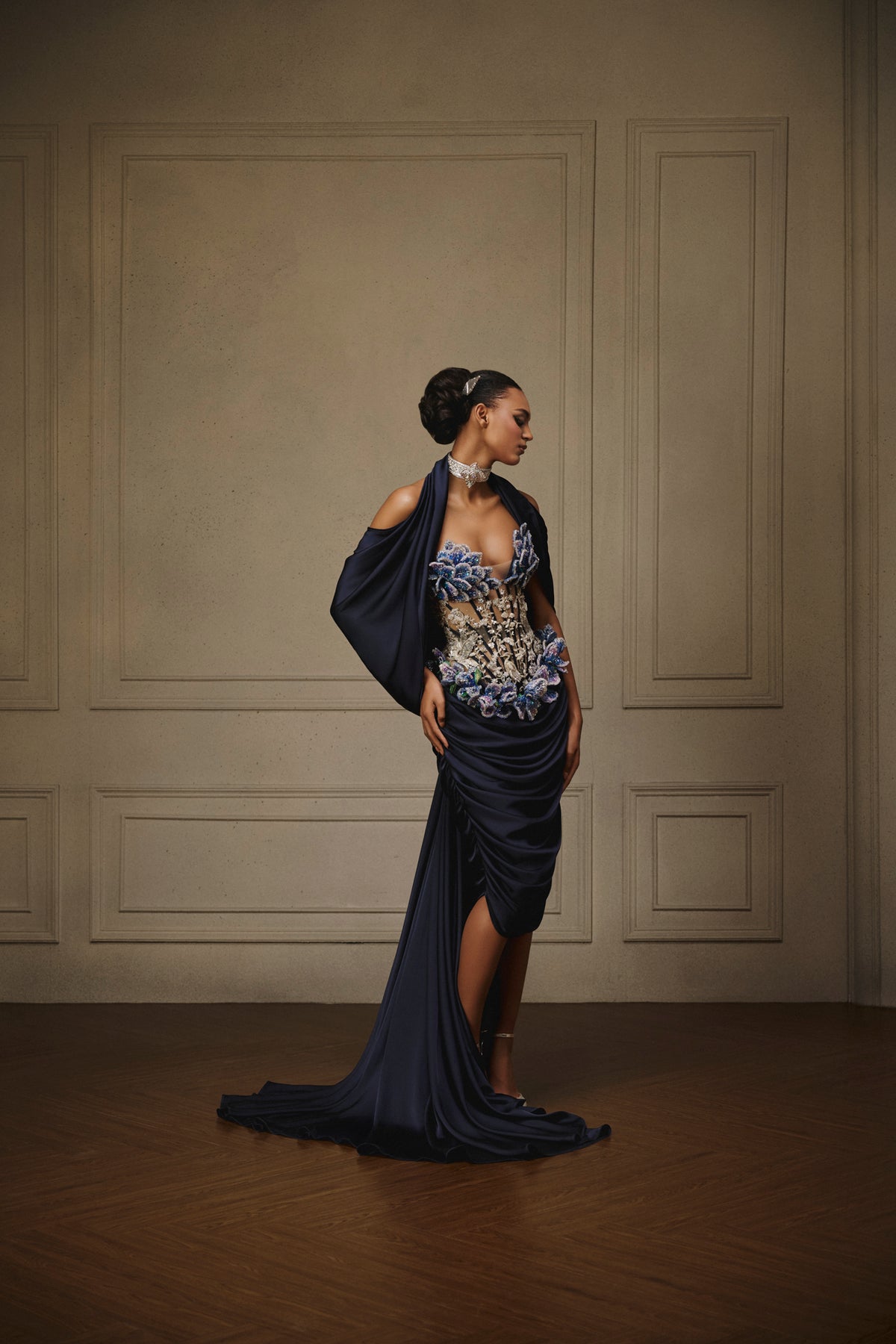 LOOK 7 — Jardin de Saphir