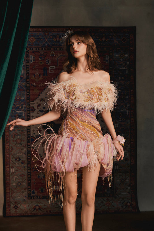 LOOK 6 — Blushing Dawn