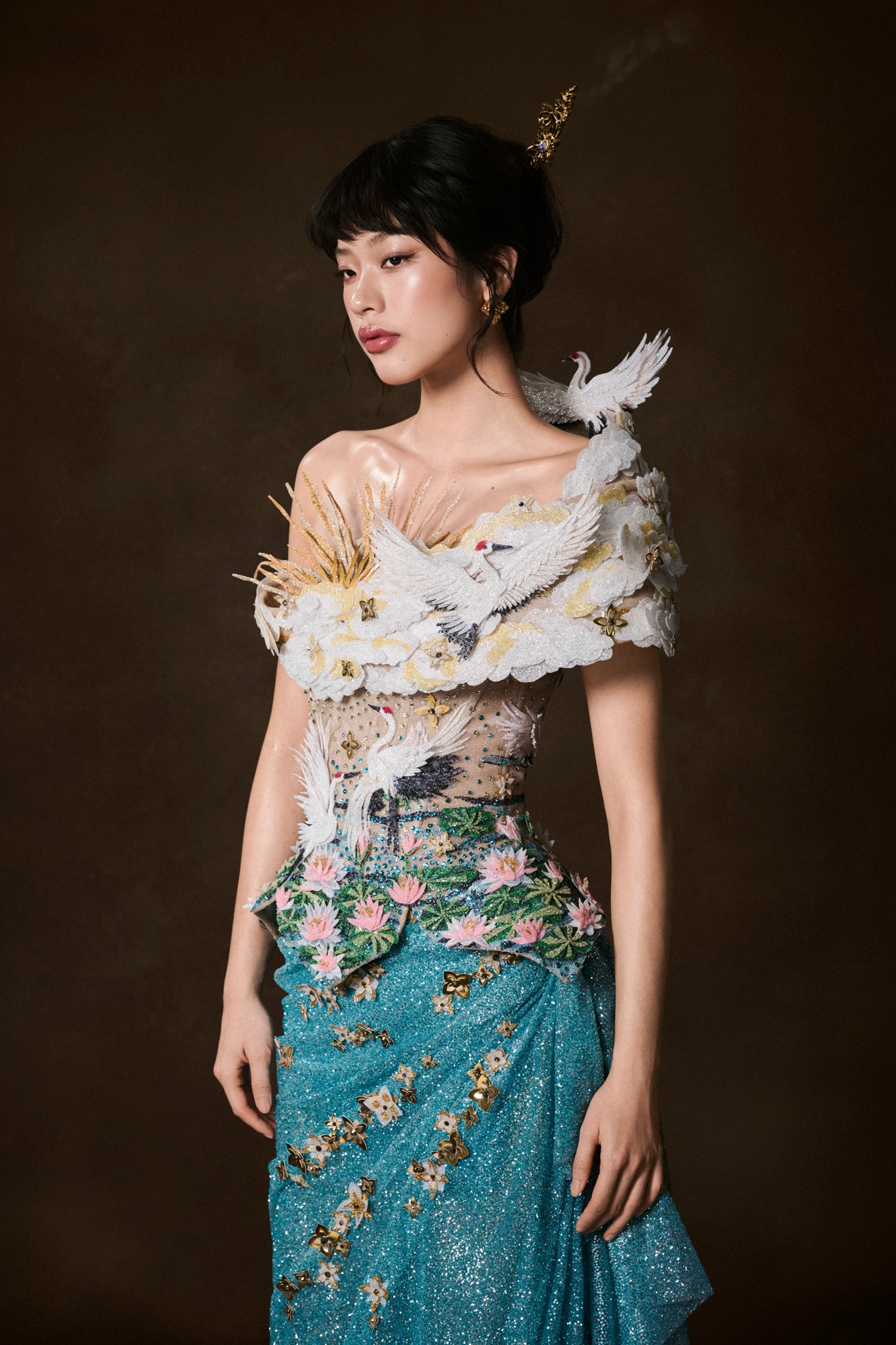 LOOK 1:  Sacred Cranes