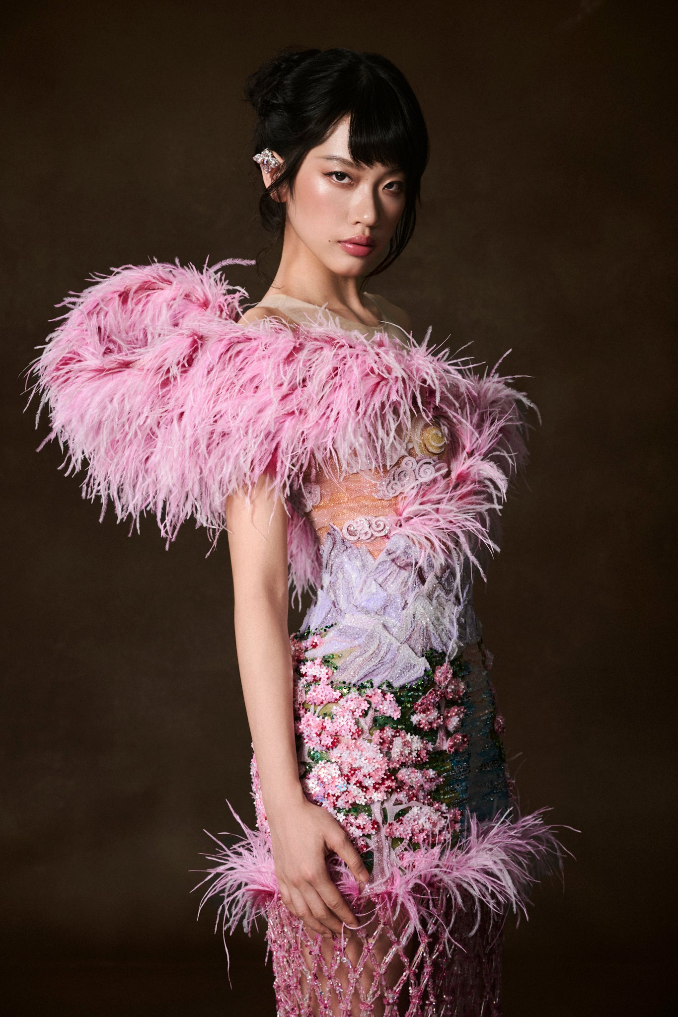 LOOK 7: Blossom Flame