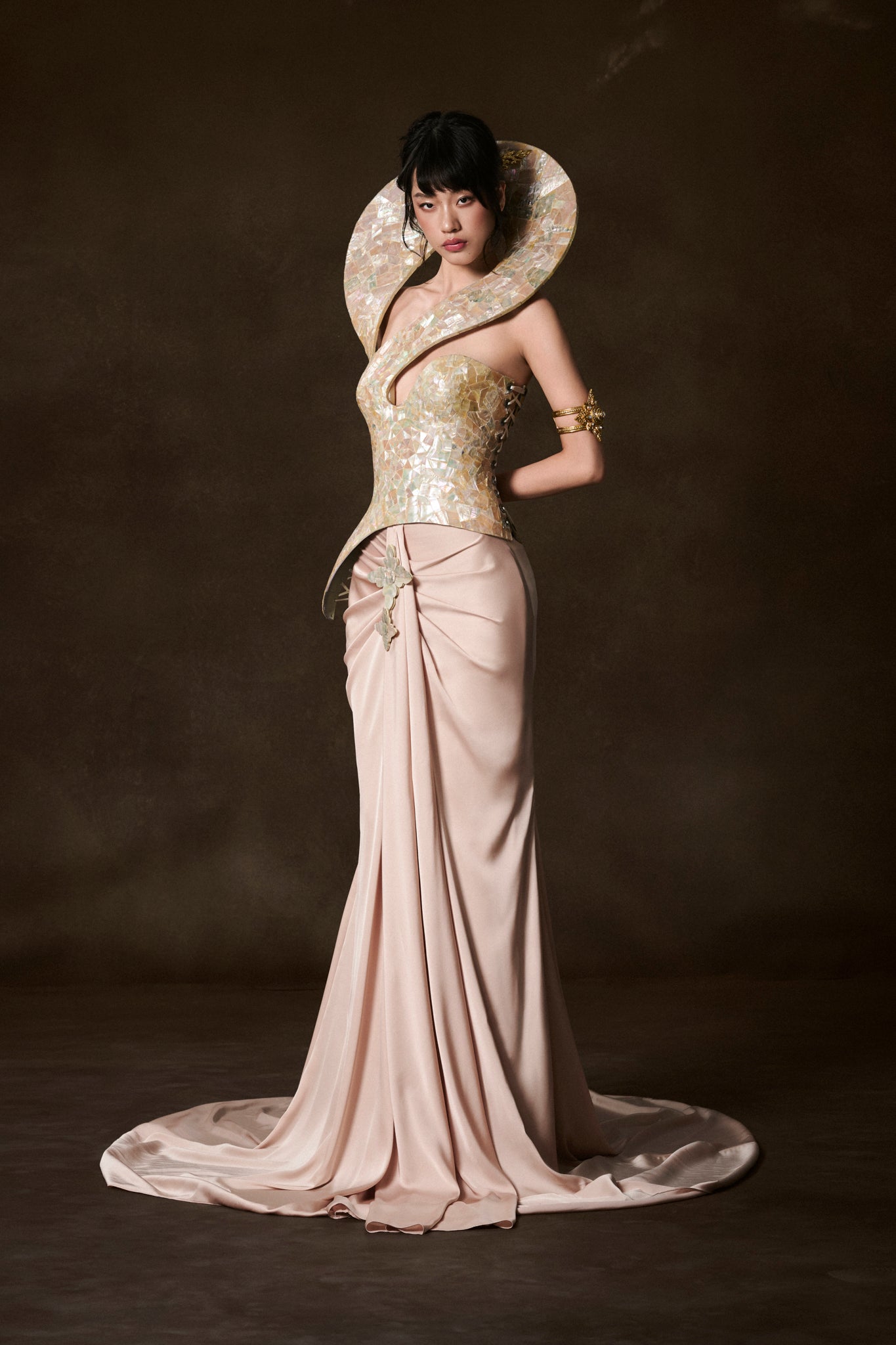 LOOK 11: Golden Emblem