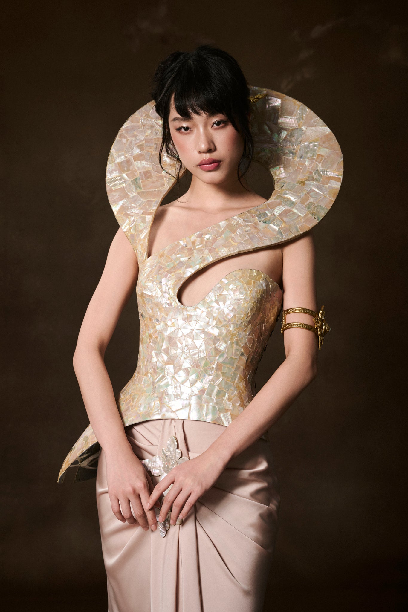 LOOK 11: Golden Emblem