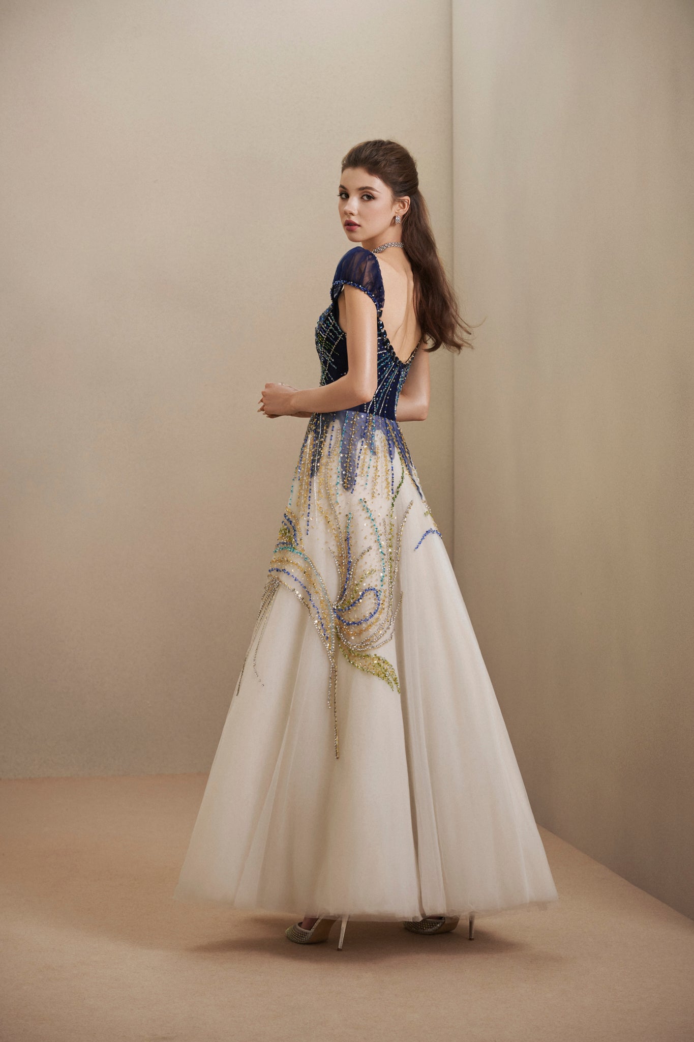 LOOK 2: Celestial Dream Gown