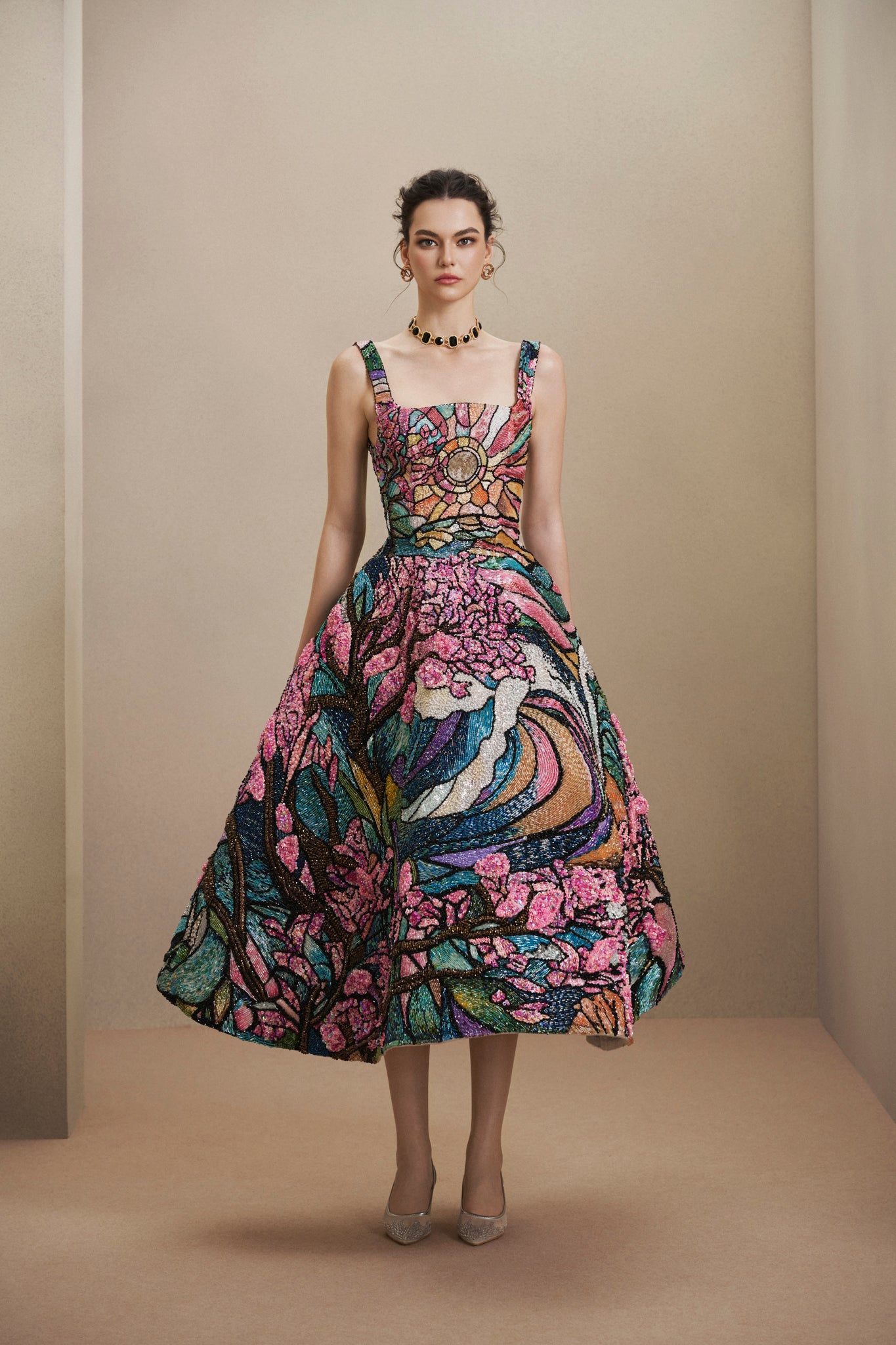 LOOK 4: Blossom Mosaic