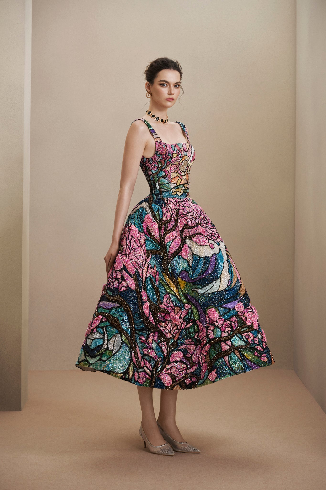 LOOK 4: Blossom Mosaic