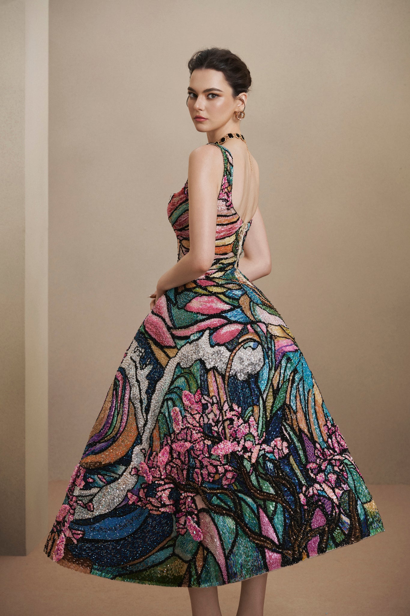 LOOK 4: Blossom Mosaic