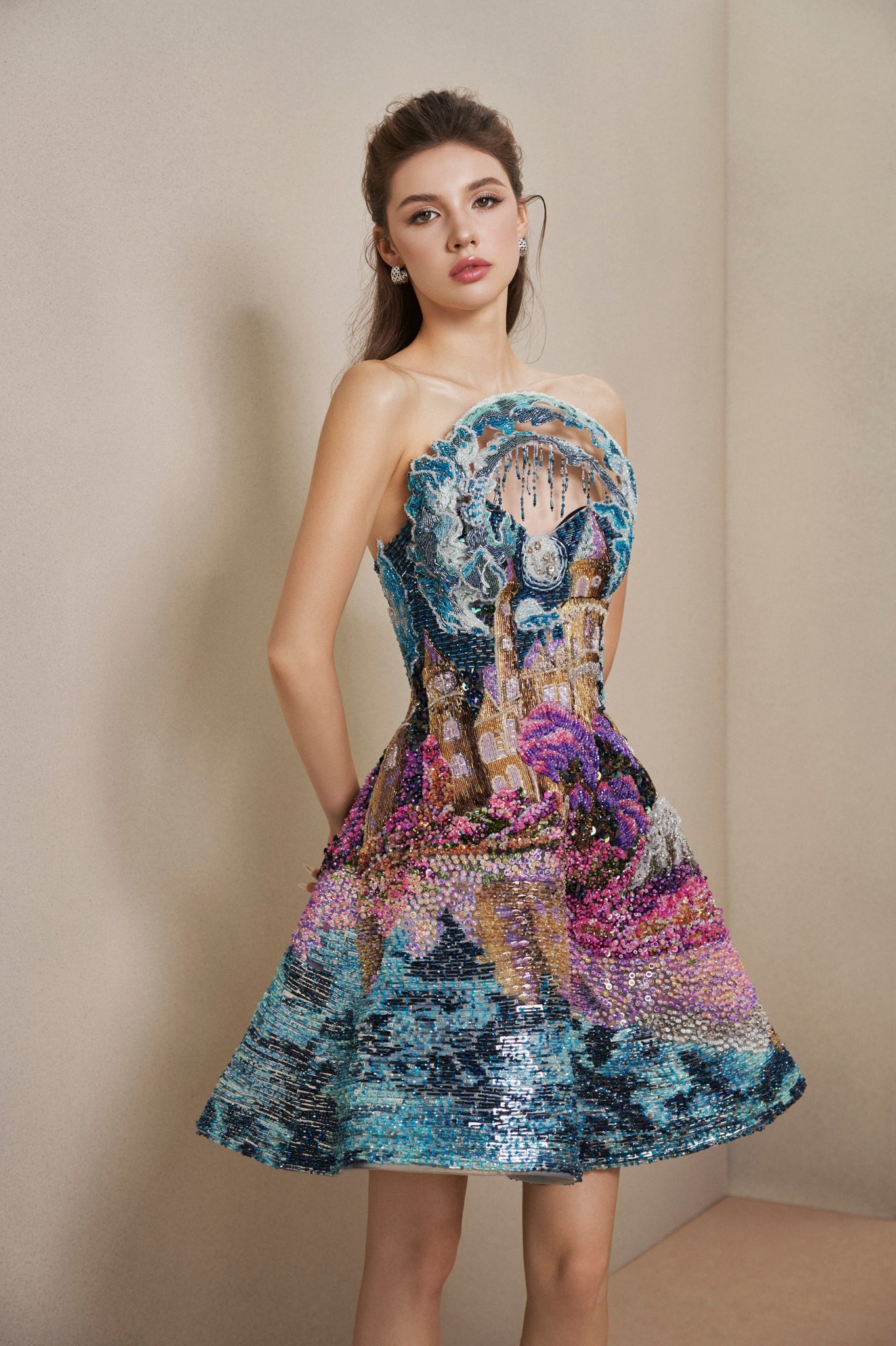 LOOK 5: Moonlit Castle