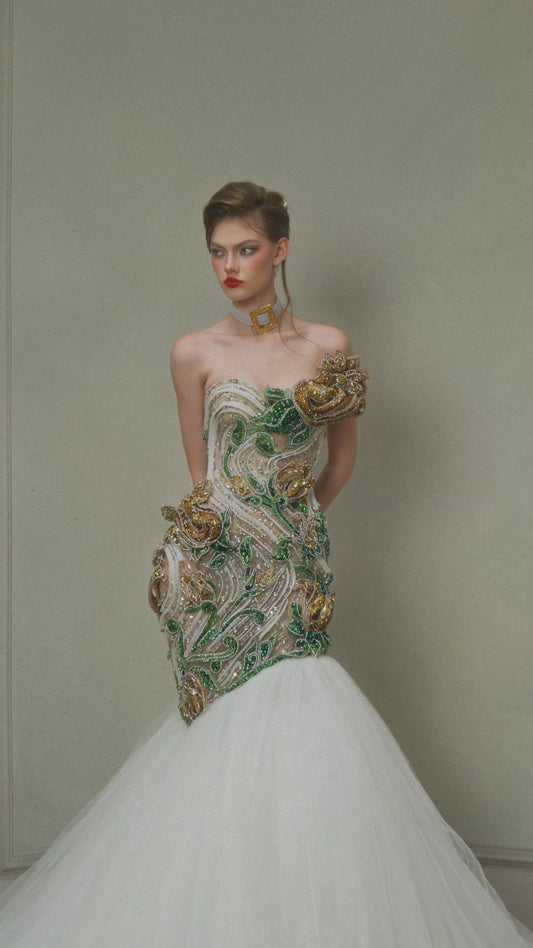 LOOK 10 — Imperial Fleur