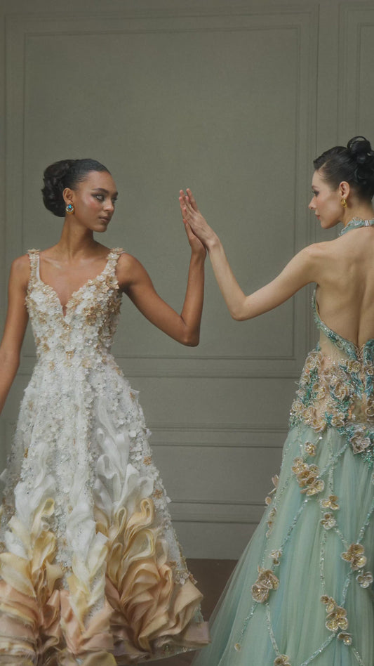 LOOK 6 — Swan Serenade
